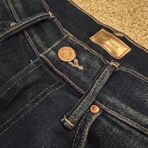 MOTHER Denim Jeans The Insider Crop Step Fray Size 25